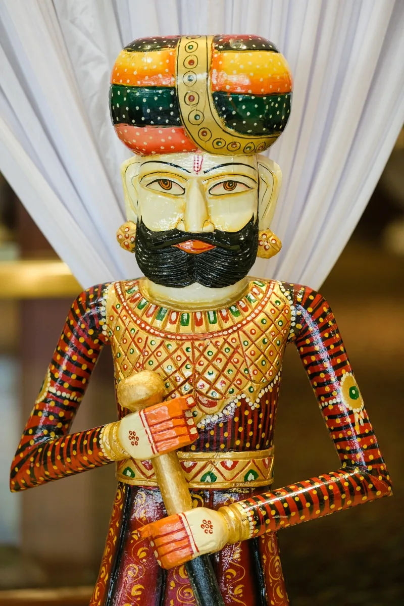 Festive sangeet or garba decoration figures by Poonam Creations